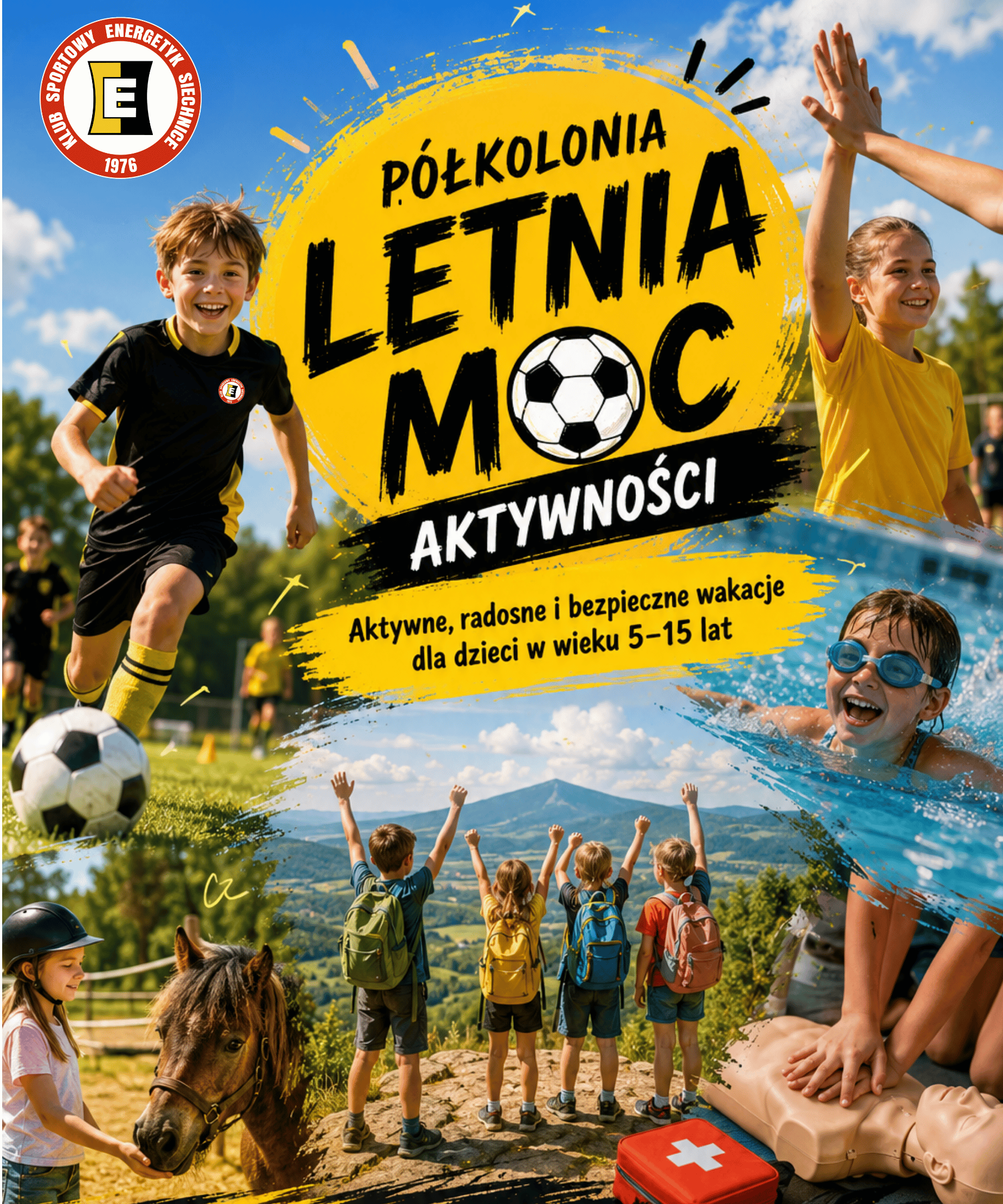 PÓŁKOLONIA LETNIA MOC AKTYWNOŚCI